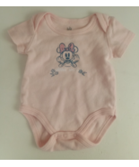 Disney Baby Minnie Mouse Girls Short Sleeve Bodysuit 0-3 Months - $6.75 CAD