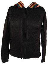 Terrapin Trading Tribal Hoody - Fair Trade Cool Alpaca South American Hooded Top - $74.88