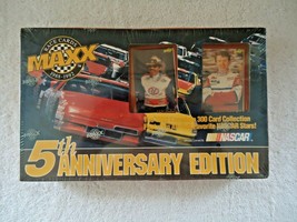 Vintage &quot; NIP &quot; 1992 Maxx 5th Anniversary Edition Nascar 300 Card Collection - £22.22 GBP