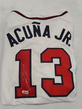 Ronald Acuna Jr Signed Atlanta White Jersey BAS Beckett - $128.69