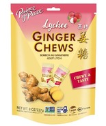 Prince of Peace Lychee Ginger Chews Candy Gluten Free, 8 Oz (Pack of 6) - $47.52 CAD