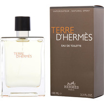 Terre D&#39;hermes By Hermes Edt Spray 3.3 Oz - £85.53 GBP