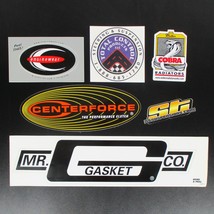 Lot Of 6 Modern And Vintage Hot Rod Stickers Automotive Racing Cobra Cen... - $19.78
