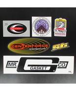 Lot Of 6 Modern And Vintage Hot Rod Stickers Automotive Racing Cobra Cen... - $19.78