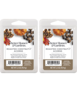 Better Homes and Gardens Scented Wax Cubes 2.5oz 2-Pack (Roasted Chestnu... - £9.53 GBP