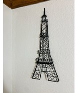 Iron Eiffel Tower Wall Hanging Paris France Sculpture Wrought iron 25&quot; S... - £12.35 GBP
