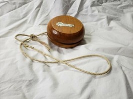 Vintage Wood Yo-yo Executor Solid Walnut 4 X 2 Inches - $24.75