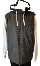 Empyre Black and White Hooded Jacket, Men&#39;s Size XL - £15.14 GBP