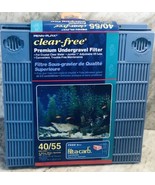 Penn-Plax Clear Free Premium Undergravel Filter. 4 Filter Plate Sys. 46x... - £33.18 GBP