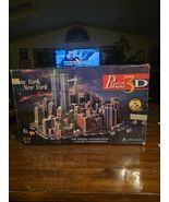 Puzz3d New York, New York 3D Puzzle 3141 Pieces Wrebbit 1997 Counted 316... - $46.95