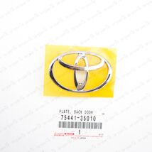 NEW GENUINE TOYOTA 1991-2002 4RUNNER PICKUP BACK DOOR EMBLEM 75441-35010 - $40.93