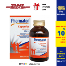 PHARMATON Capsules with Ginseng and Selenium Energy Performance 100&#39;s DHL - £51.39 GBP