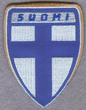 Finland National Football Team FIFA Soccer Badge Iron On Embroidered Patch  - £7.82 GBP