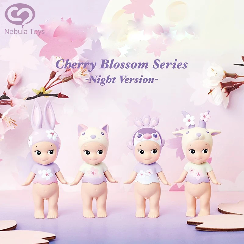 Sonny Angel The Cherry Blossom Series Night Version Blind Box Anime Figure - £24.42 GBP+