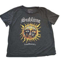 Sublime T-Shirt XL Men&#39;s Gray Short Sleeve Rock Band Long Beach California - $9.75