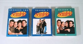 Seinfeld 4 Season DVD Lot Bundle Seasons 1 - 4 - £19.71 GBP