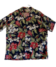 Hilo Hattie Mens the Hawaiin Original Shirt Black Size 2XL Floral - £14.51 GBP