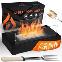Tabletop Fire Pit [3H Burning Time] - Table Top Firepit Indoor &amp; Outdoor... - £43.95 GBP