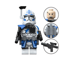 501 Clone Trooper Star Wars Minifigure with Weapons and Backpack - $3.60