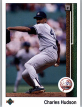 1989 Upper Deck 586 Charles Hudson  New York Yankees - £0.77 GBP