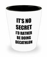 Decathlon Shot Glass Sport Fan Lover Funny Gift Idea For Liquor Lover Al... - £10.09 GBP