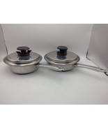 Vollrath New Era Cookware 4 Pc Set 7-Ply Pots Pans &amp; Lids Waterless Cook... - $44.34