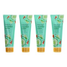 Cucumber Melon by Bodycology, 4 Pack 8 oz Moisturizing Body Cream for Women - £34.23 GBP