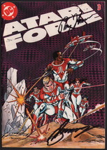 Dick Giordano Pedigree Copy ~ Atari Force #3 SIGNED by Roy Thomas &amp; Gerry Conway - £58.14 GBP