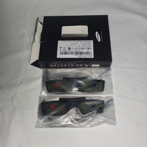 New Genuine Set Of 2 Samsung SSG-5100GB 3D TV Active Shutter Glasses - $13.49