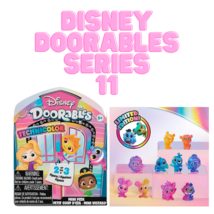 Disney Doorables Series 11 Technicolor Collectibles Rare &amp; Ultra-Rare Vi... - $68.02 MXN+