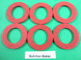 (6) #22 Fiber Washer for Hobart Meat Grinder 4222 8422 8822 4822 4622 an... - $288.26 MXN