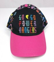 New Go Go Power Rangers Woman&#39;s Girls Pink Adjustable Baseball Cap - $16.48