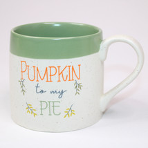 Coffee Mug Pumpkin To My Pie Olive Green Fall Harvest Cup Oversized Mug 22 oz - £8.36 GBP