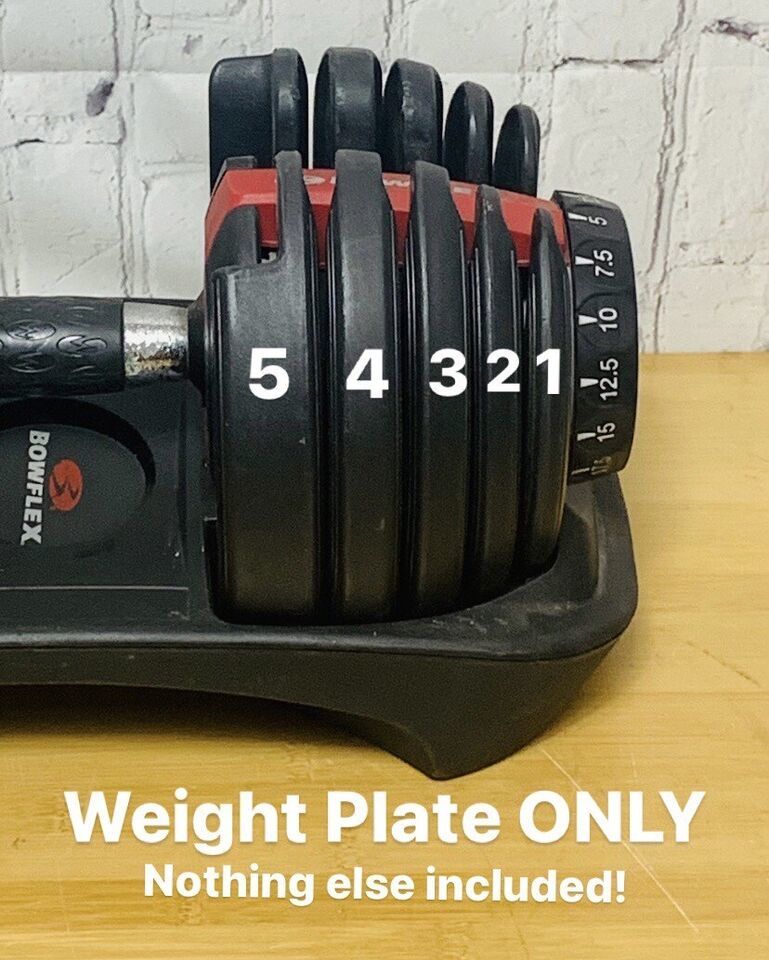 Bowflex SelectTech 552 Dumbbells (SERIES 2 ONLY) Replacement Weight Plates, OEM - $28.49 - $37.99