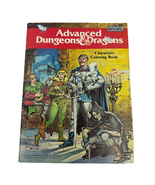 1983 Advanced Dungeons &amp; Dragons Characters Coloring Book TSR Marvel ISB... - $18.40