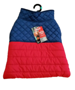 Coleman Blue &amp; Red Reversible Pet Puffer Jacket Size L - $14.28