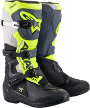 ALPINESTARS Tech 3 Boots - Black/Gray/Yellow Fluorescent - US 10 2013018-1055-10 - $249.95