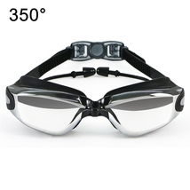 HAIZID Professional Swimming Goggles with Conjoined EarPlugs 350 degrees... - $26.00