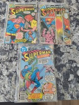 lot 3 issues Silver Age DC Superman 328 329 330 - £9.48 GBP