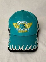 Vintage Y2K Smith Transport Trucking Flames Embroidered Hat Guy Fieri Style - £27.37 GBP