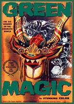 7680.Vintage design 18x24 Poster.Home room office decor.Green Magic Tribal movie - £22.38 GBP