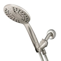 Shower Head With Hose Hand Held Rain Shower Waterpik Detachable Brushed Nickel ~ - $70.99