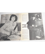1973 Wayne Osmond Two Page Magazine Article Osmonds Wayne on Wishes - £6.29 GBP