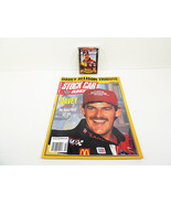 Davey Allison Stock Car Racing Tribute Magazine and a Unopened Pk of Car... - $282.98 MXN
