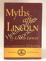 Myths after Lincoln by Lloyd Lewis (1941 Hardcover) - £20.16 GBP