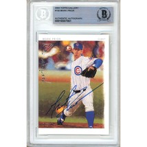 Mark Prior Chicago Cubs Auto 2003 Topps Total Gallery BAS Auth Autograph Slab - £78.09 GBP