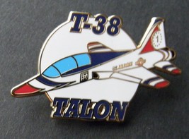 TALON T-38 USAF US AIR FORCE AIRCRAFT THUNDERBIRD LAPEL PIN BADGE 1.5 IN... - £4.39 GBP