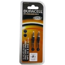 Duracell 10 ft Black Stereo Audio Cable - $6.49