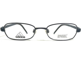 adidas a993 40 6060 Kids Eyeglasses Frames Blue Rectangular Full Rim 48-17-135 - £43.97 GBP