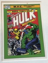 The Hulk Vs Wolverine Trading Card Marvel Comics 1990 #134 - £1.57 GBP